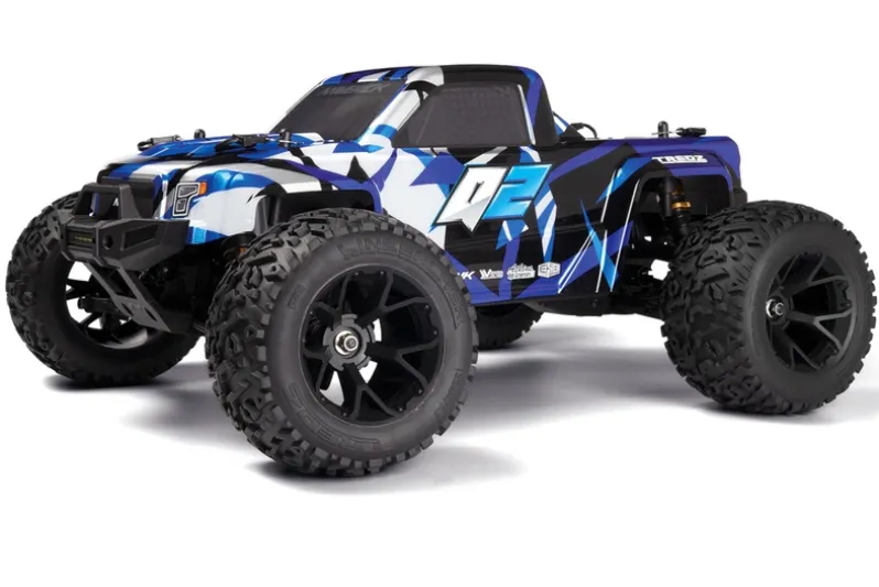 Quantum2 MT 1/10th Monster Truck - Blue