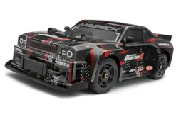 QuantumR Muscle Car Body - Black/red