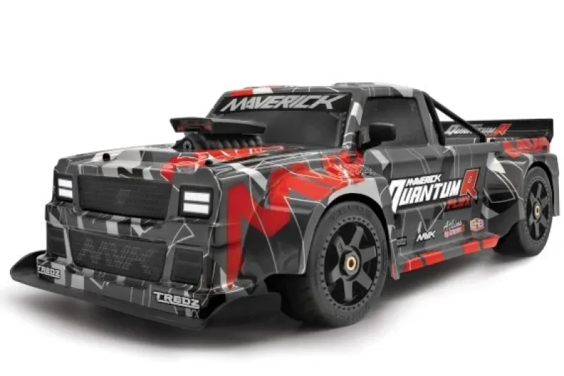 QuantumR Race Truck Body (Black/Red)