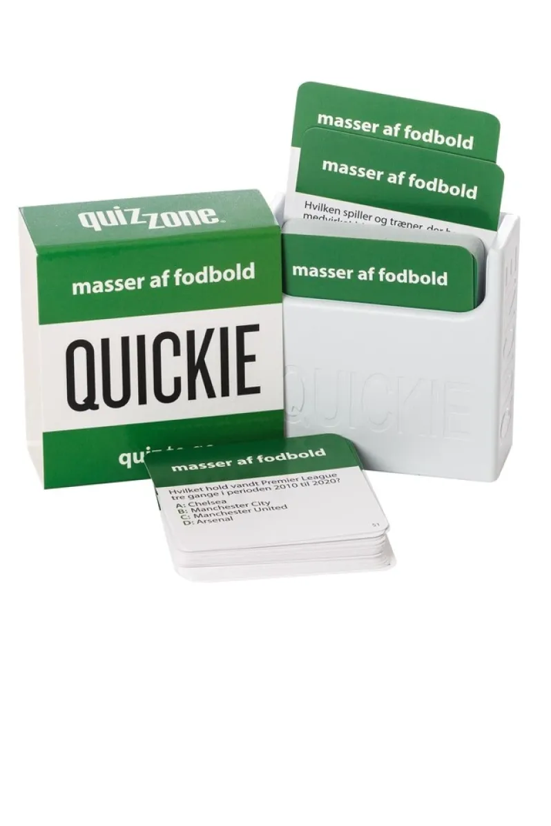 Quizzone Quickie Masser af Fodbold