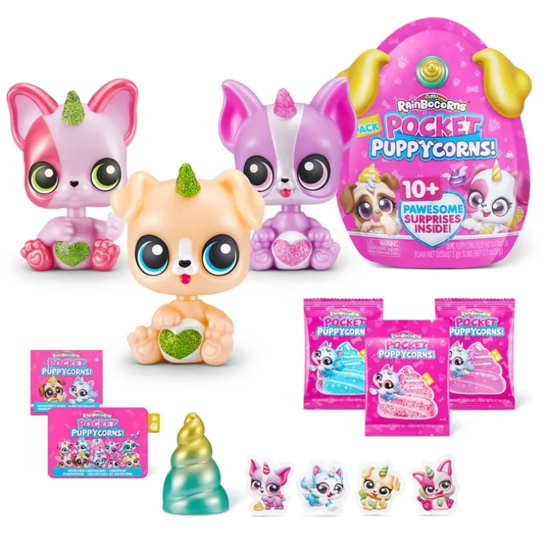 Rainbocorns Pocket Puppycorn 3-pak