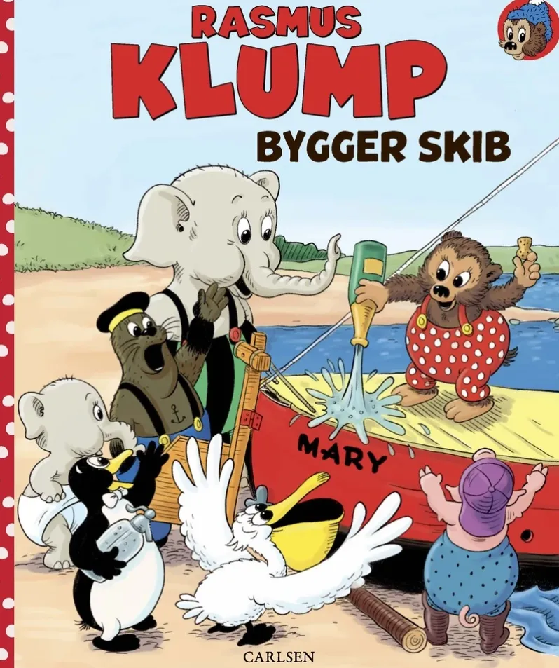Rasmus Klump bygger skib
