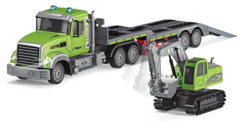 RC EXCAVATOR OG TRUCK