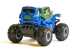 RC Monster Truck 1:20 2,4GHz, blå/grøn