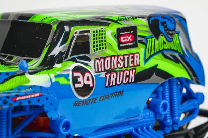 RC Monster Truck 1:20 2,4GHz, blå/grøn