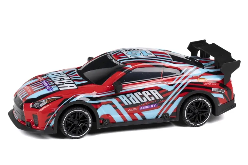RC Racer med lys og try me funktion rød/blå