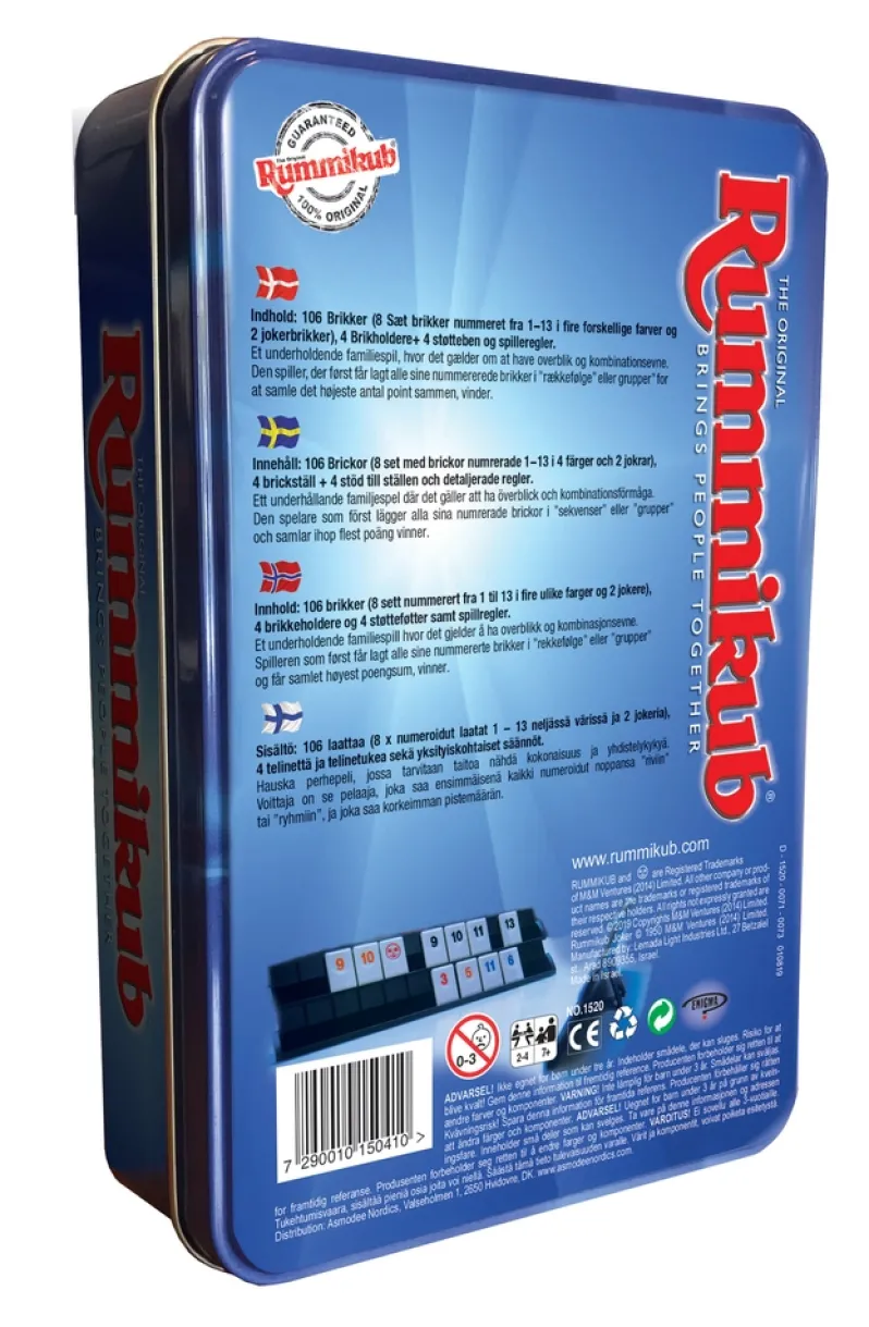 Rummikub travel
