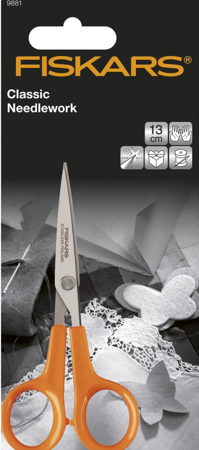 Saks fiskars sysaks orange