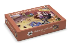 Sallys far puslespil, 100 brikker