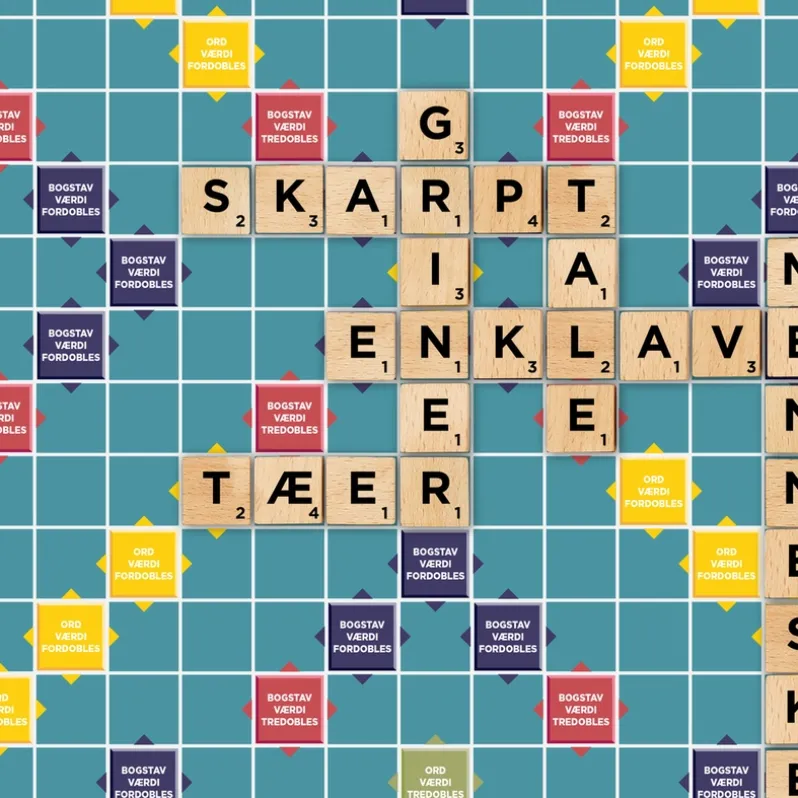 Scrabble Original Træ Edition
