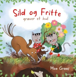 Sild og Fritte graver et hul