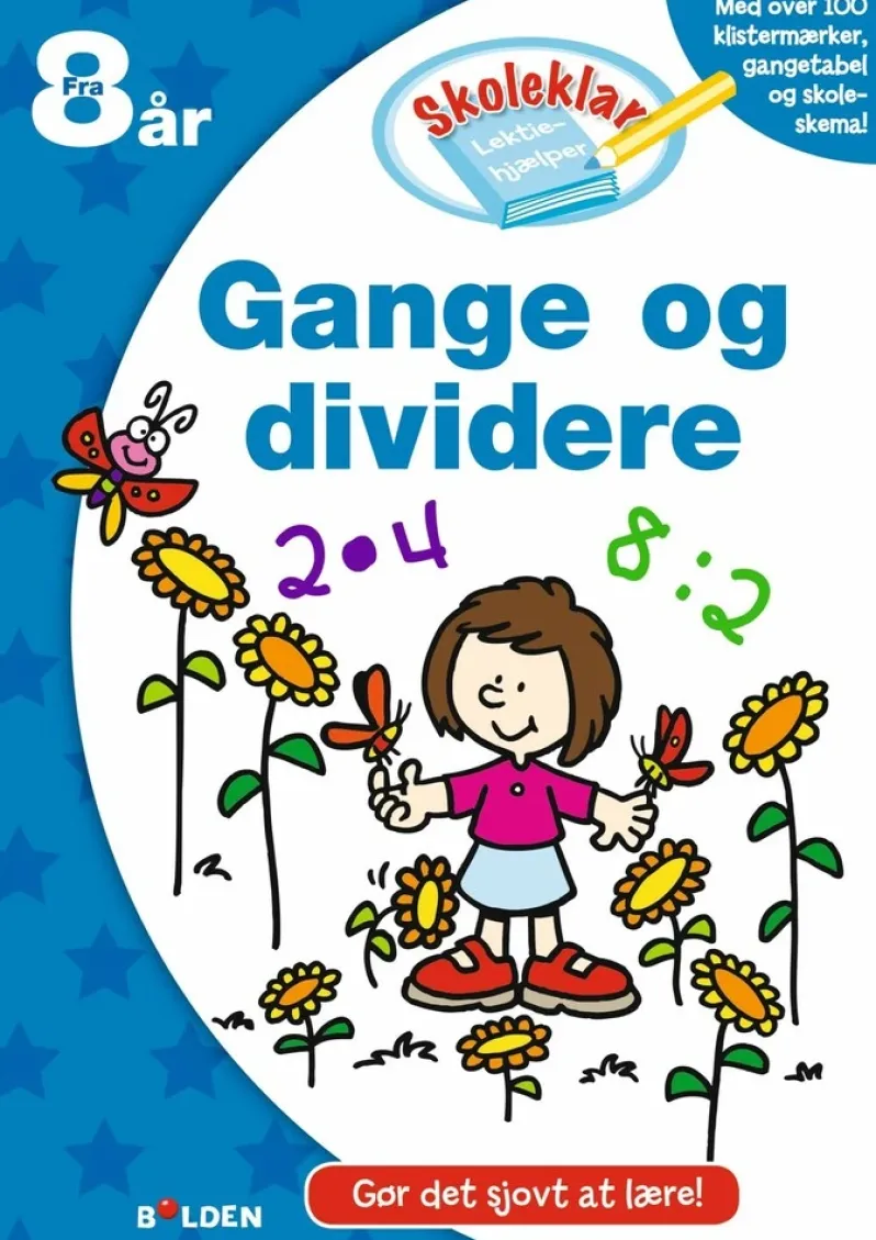 Skoleklar Lektiehjælper: Gange og dividere