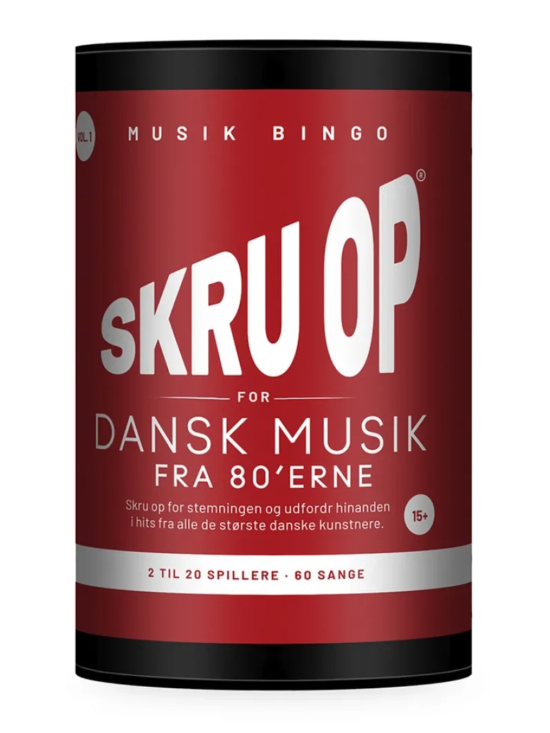 Skru op for dansk musik fra 80´erne, Vol. 1