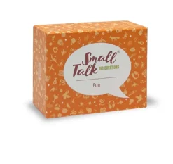 Small Talk - big questions orange