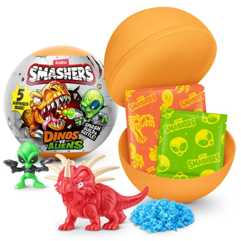 SMASHERS DINO vs aliens ass