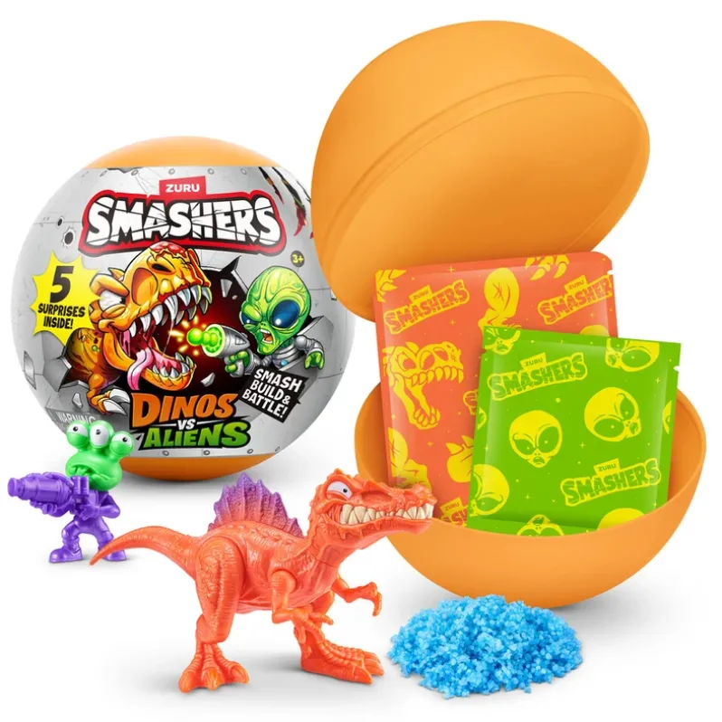 SMASHERS DINO vs aliens ass