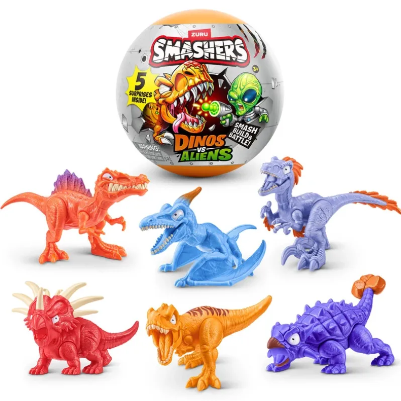 SMASHERS DINO vs aliens ass