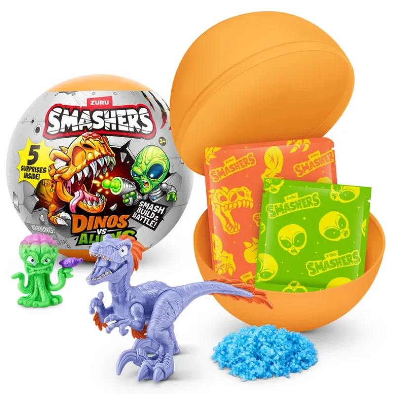 SMASHERS DINO vs aliens ass