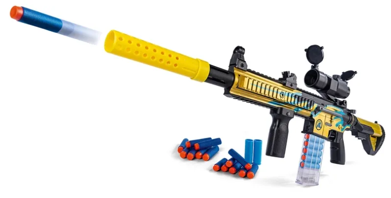 Sniper riffel med kikkert 74 cm
