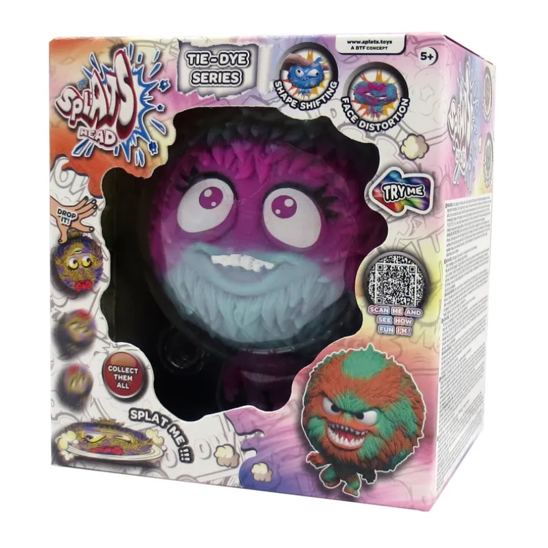 Splats head Tie Dye Monstre ass