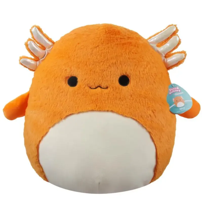 Squishmallows 40 cm Fuzz A Mallows Nico Axolotl