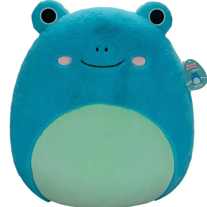 Squishmallows 50 cm Fuzz A Mallows Ludwig Frog