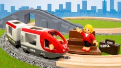 Startsæt med passagertog