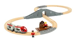 Startsæt med passagertog