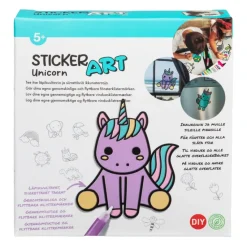 Sticker Art vinduesklistermærker ass