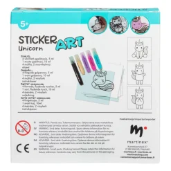 Sticker Art vinduesklistermærker ass