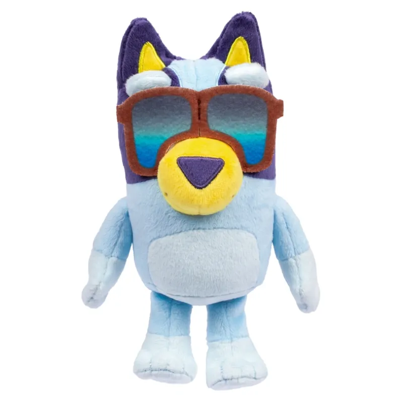 Stor Bluey Bamse og 4WD bil