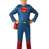 Superman Classic kostume med kappe str. 3-4 år