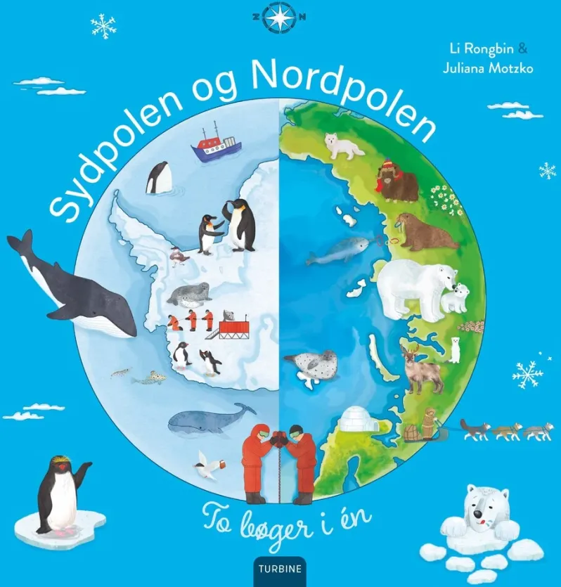 Sydpolen og Nordpolen