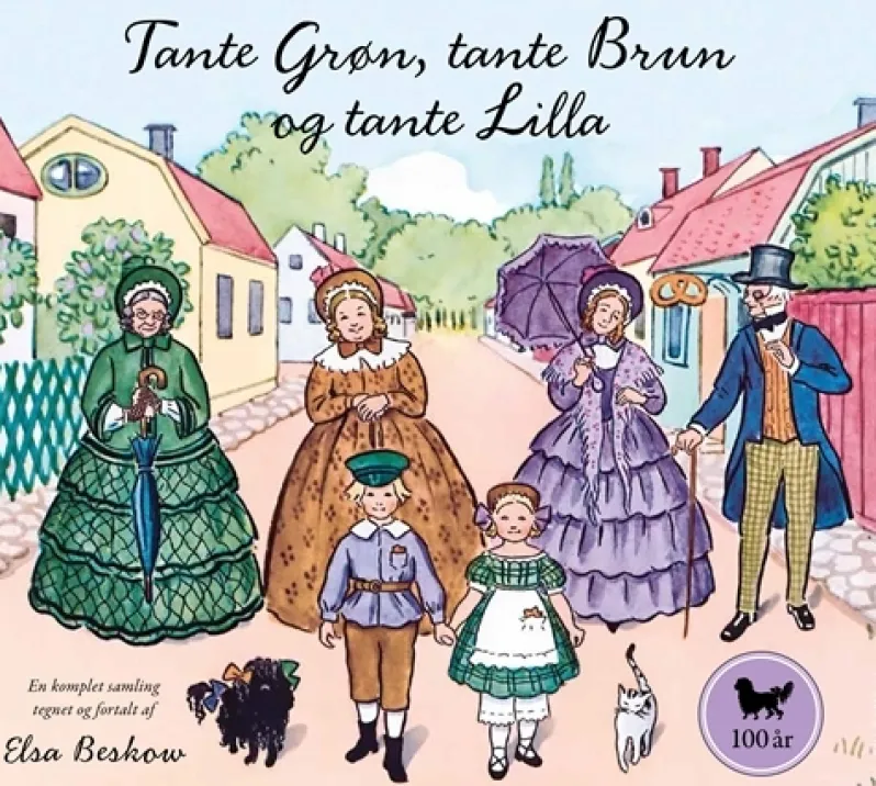 Tante Grøn, tante Brun og tante Lilla - en komplet samling