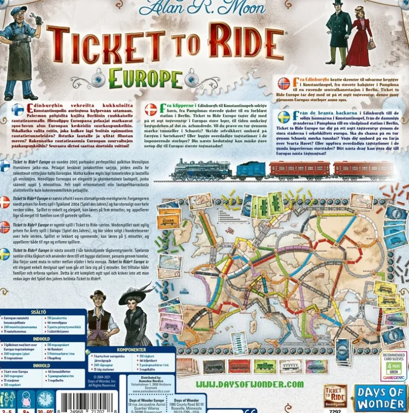 Ticket to ride Europe