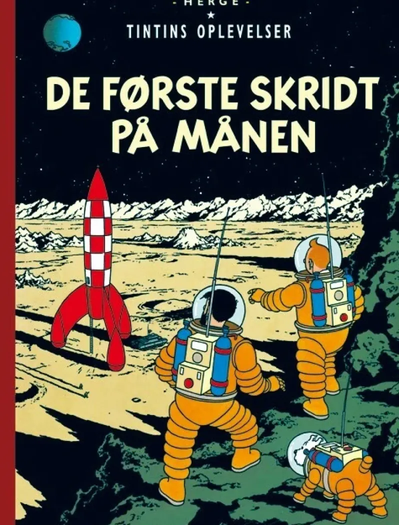 Tintin: De første skridt på Månen - retroudgave