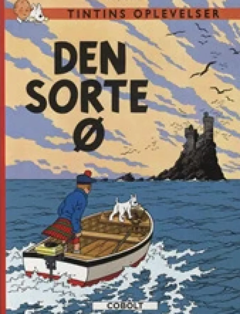 Tintin: Den sorte ø - softcover
