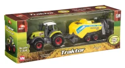 Traktor med anhænger ass