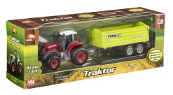 Traktor med anhænger ass