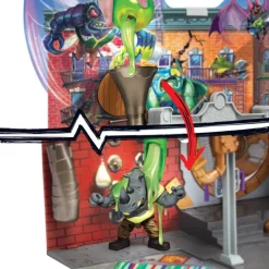 Turtles Mutant Mayhem Large Playset Sewer Lair Dlx
