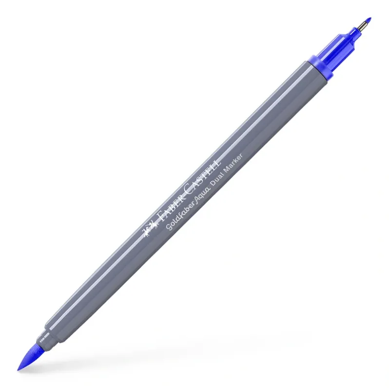 Tusser dobbelt Goldfaber Aqua lavender dark 197