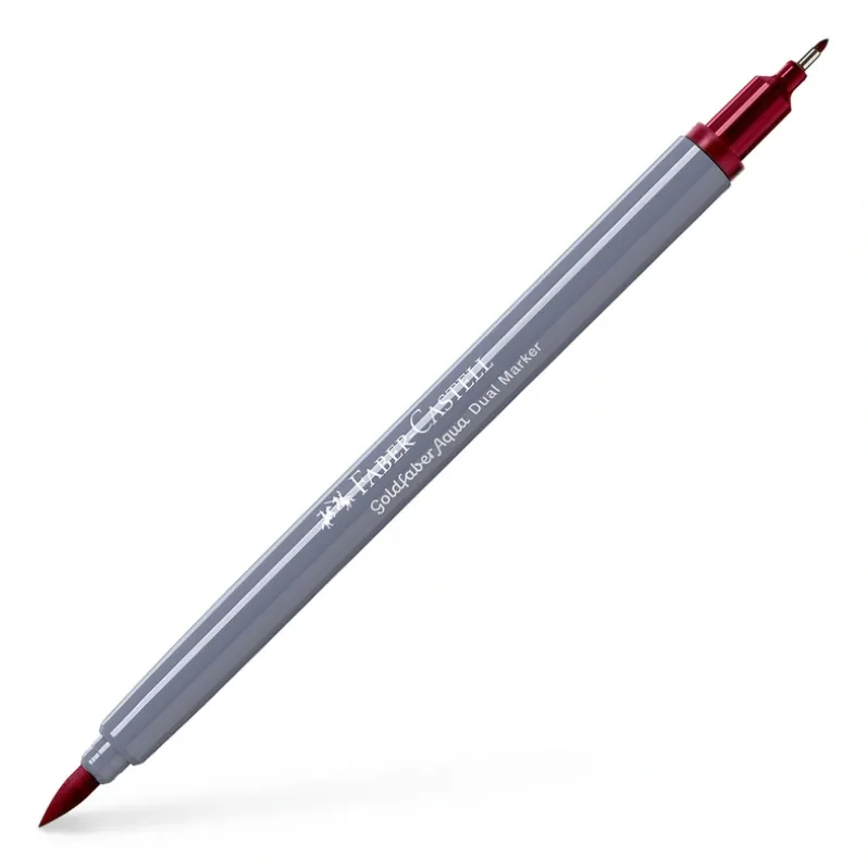 Tusser dobbelt Goldfaber Aqua madder lake 227
