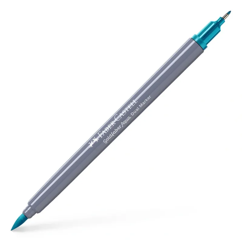 Tusser dobbelt Goldfaber Aqua light turquise 154