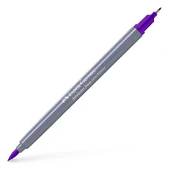 Tusser dobbelt Goldfaber Aqua purple 284