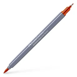 Tusser dobbelt Goldfaber Aqua terracotta 186