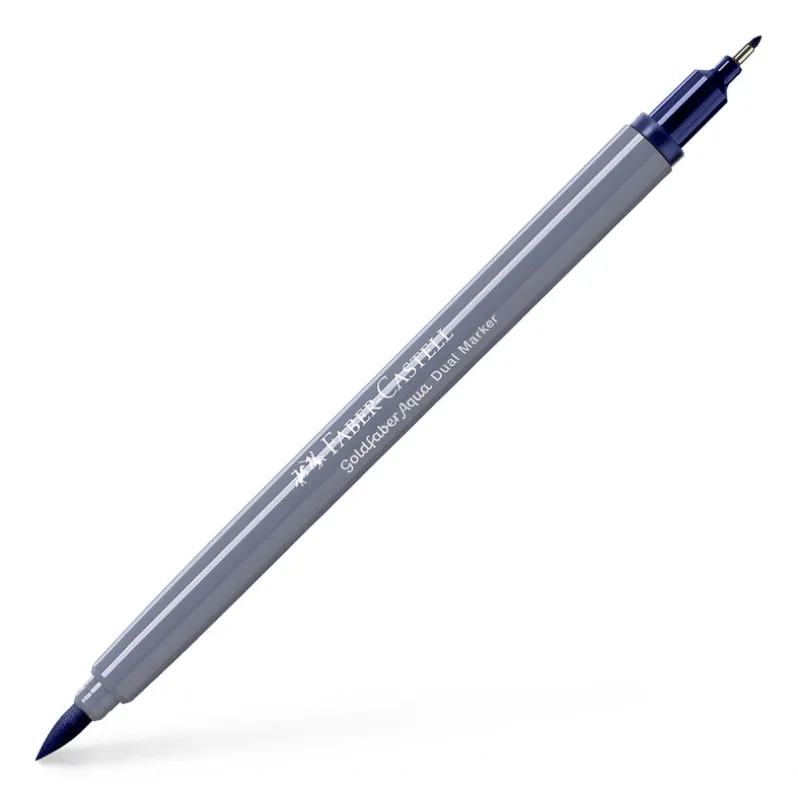 Tusser dobbelt Goldfaber Aqua indanthrene blue 247