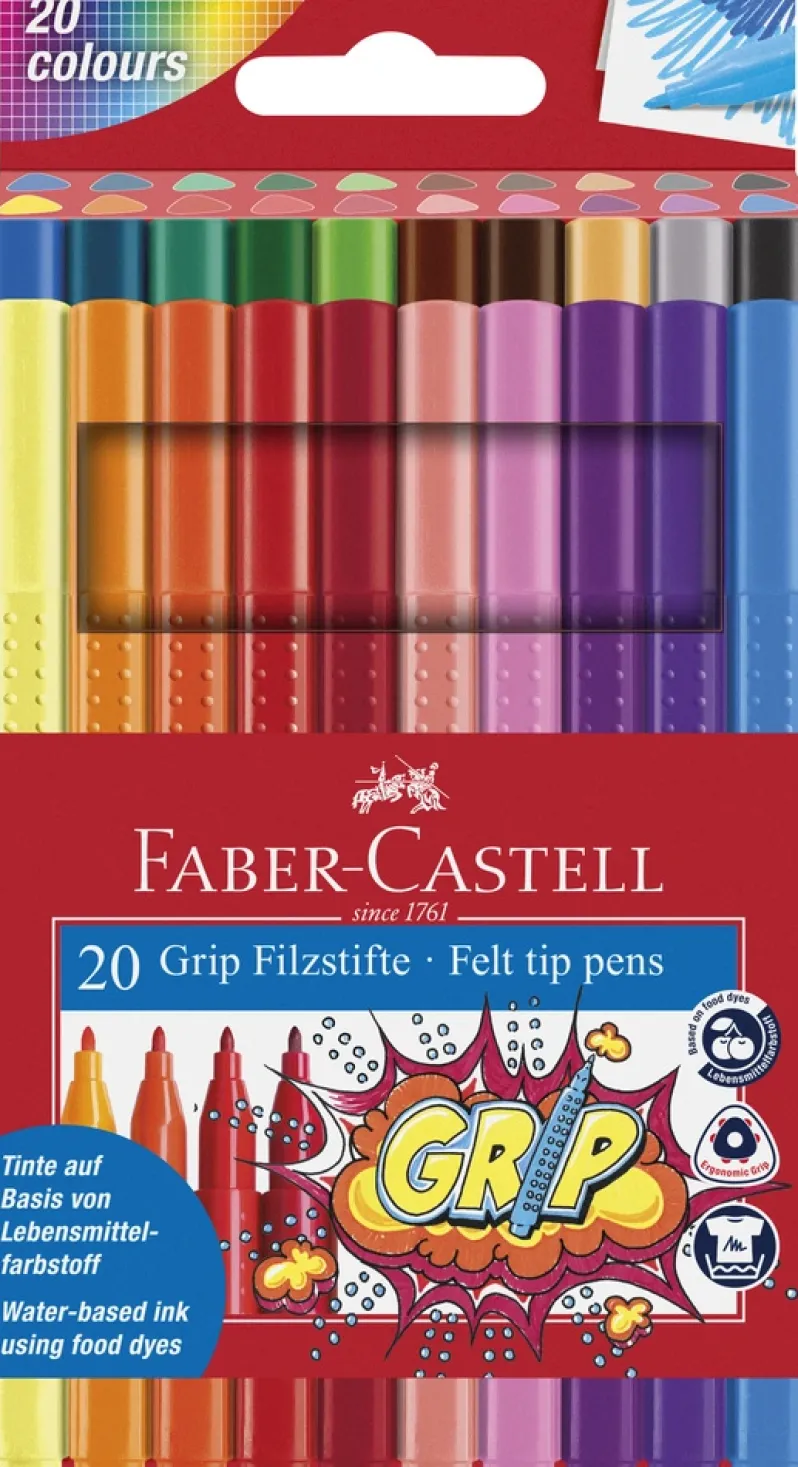 Tusser grip 2001 Faber-Castell 20 stk.