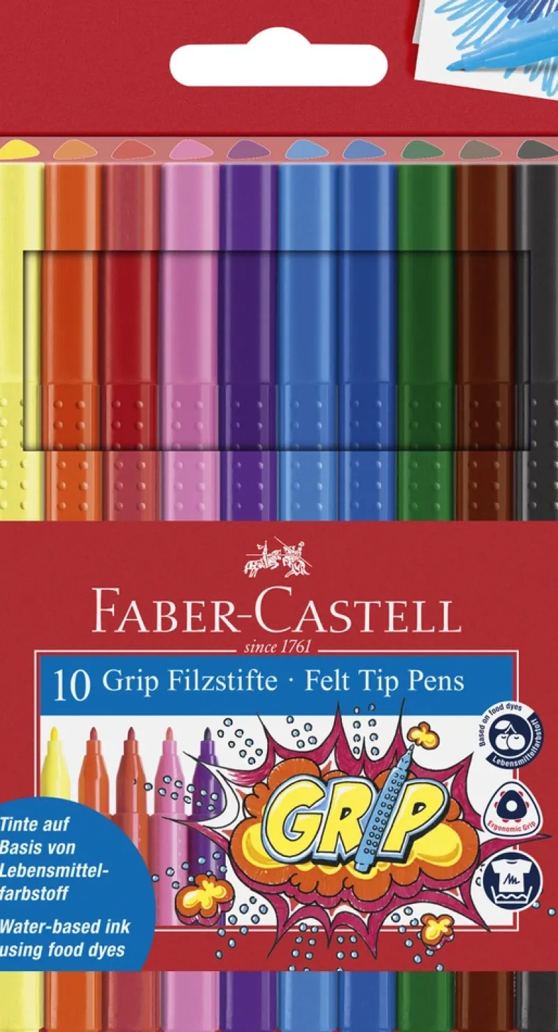 Tusser grip 2001 Faber-Castell 10 stk.