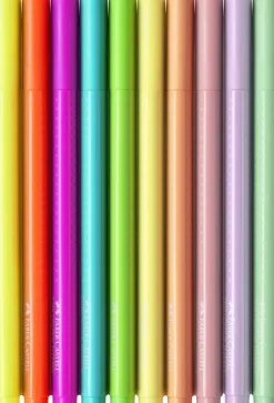 Tusser grip Faber-Castell 10 stk 5 neon 5 pastel