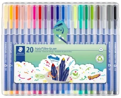 Tusser Staedtler triplus color 20 ass.